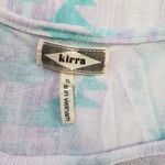 Kirra Aztec Print with Netted Accent Boho Top Small Photo 4