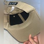 Nike DRI-FIT Structured Metal Logo Ball Club Cap Hat Khaki/Metallic silver color Photo 5