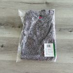 Vince Camuto  Puff-sleeve V-neck Blouse Pink Chalk L NWT IN PACKAGE Photo 3