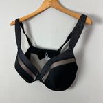 IZOD Bra 40C Black Mesh Trim Underwire Lightly Padded Comfort Strap Back Clasp Photo 2