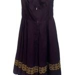 Anthropologie Anthro Girls From Savoy Aubergine Sky Dress Photo 1