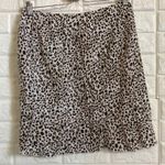 SheIn Ruched animal print leopard Mini skirt Women’s Size M Medium Photo 7