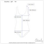 Jantzen Sassafras one piece swimsuit floral highcut dayglow green hot pink orange bright Photo 1