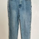 Nasty Gal fray what you mean straight leg high rise denim jeans Photo 2
