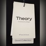 Theory Black Sculpted Layer Dress Size 4 Admiral Crepe NWT Photo 10