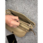 Liz Claiborne  Vintage Cream Crossbody Bag Textured Chic Women's Purse​ Photo 7