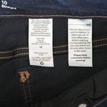 Time And Tru  Jeans Womens 10 Straight Dark Wash Mid-Rise Stretch Denim Blue Photo 4