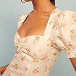 Reformation  Gina 100% Linen Mini Dress In Mildred Photo 3