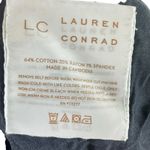LC Lauren Conrad Medium Wash Distressed Patchwork Raw Hem Mid Rise Jean Short 12 Photo 5