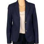 Vineyard Vines 100% Wool navy Collegiate classic Twill Tweed blazer Size 0 NWOT Photo 1
