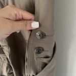 Duluth Trading Co Sz XS Taupe Heirloom Gardening Utility Cargo Overall Shortall Photo 6