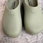 Adidas Adifom Stan Smith Mule Silver Green Women’s Size 8 Platform Clog Photo 6