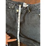 Princess Polly Xena Long Denim Shorts Black Size 2 Photo 6