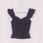 Anthropologie  Eri + Ali Crop Peplum Blouse Size XS Photo 1