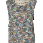 Ecote  Woven Multicolor Textured Tank Top | Size M/L | Boho Knit Sleeveless Top Photo 0