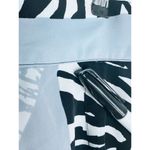 Ellen Tracy Women’s Size 2 Skirt Geometric Print Blue Black White Pockets clean Photo 8