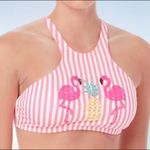 Coco Rave Pink Flamingo bikini top size XL 38D Photo 0