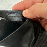 Bueno Leather Platform Slide Sandals - Black Ruched Strap - Women's 38 Photo 2