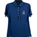 Turtleson Golf Polo Blue Newport National Golf Club New Womens Medium Photo 0