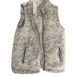 Altar'd State  Light Grey Sherpa Vest Size Small Photo 0