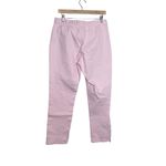 Lauren Jeans Co Ralph Lauren Womens Jeans Size 10 Pink Ankle Zip Pockets Spring Photo 2