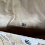 VTG 70s Retro Fall Leaves Tan Nylon Shoulder Bag Canvas Strap Women’s Medium Bag Photo 8