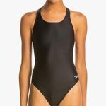 Speedo NWT Power Flex black One Piece Swimsuit. Size Women’s 4 Photo 0