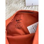 Nike One High-Waisted 8" Biker Shorts With Pockets Burnt Sunrise Size XS Photo 8