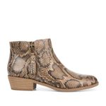 Zodiac  Brown & Tan Snake Multi Ankle Boots(6M) Photo 1