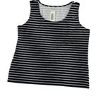 Charter Club  Plus Size Striped Tank TOP Intrepid B Photo 1