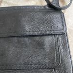 Fossil  Black Leather Crossbody Bag, Everyday Handbag, Small Purse, Minimalist Photo 3