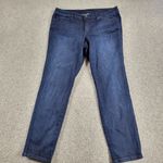 Cache  Jeans Womens 14 Blue Dark Wash Stretch Mid Rise Denim Pants Photo 4