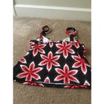 Croft & Barrow Women's Floral Print Swim Tankini Halter Top Size 10 Swim Wear Photo 6