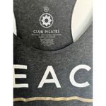 Club Pilates Peace Pinot Pilates Black Vintage Tank Sz Medium Photo 3