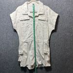 Celebrity Pink XL Floral Print Utility Coveralls Romper Jumpsuit Short Sleeve Photo 3