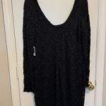 Jessica Simpson Black Floral Lace Dress Size L Photo 1