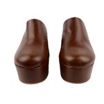 A New Day  Brown Size 7 Womens Cheyenne Platform Clog Heels Photo 3