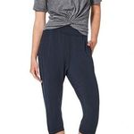 Lululemon Rejuvenate Crop 18 True Navy W6AM9S Yoga Size 4 loose Relaxed Photo 0