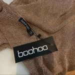 Boohoo Distressed metallic top Photo 4