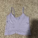 Urban Outfitters Outfitter Lilac Cropped Tank Size S Photo 0