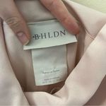 BHLDN Freya Charmeuse Satin Dress Blush Pink Size 8 Photo 5
