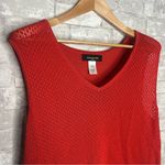 Jones New York Red Sleeveless Sweater Tank Top Size 3X *Used RN54050 Photo 2