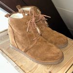 Aspen cushionaire inner wedge heel brown suede lace up boots Tan Size 8 Photo 0