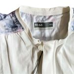 NWT Lija Sleeveless Print Polo Top Size XS White Photo 3