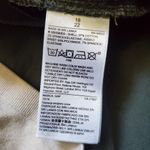 Gap Maternity Size 18/22 Full Panel Stretch Woven Dress Pants Green Stretchy Photo 2