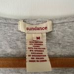 Sundance  Bellini Top Ruched Velvet Long Sleeve Womens Medium Photo 4