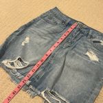 REWASH Distressed Jean Skirt Photo 6
