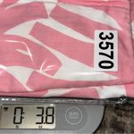 Bahama Hand Prints Vintage Women’s Sz 12 Pink White Palm Leaf Print Cotton Skirt Photo 4