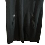 BCBGeneration BCBGMaxazria “GENIE” lambswool sweater dress XS black roll-tab sleeve Photo 7