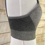 Zella body rhythm gray sports bra strappy back women size Large Photo 6
